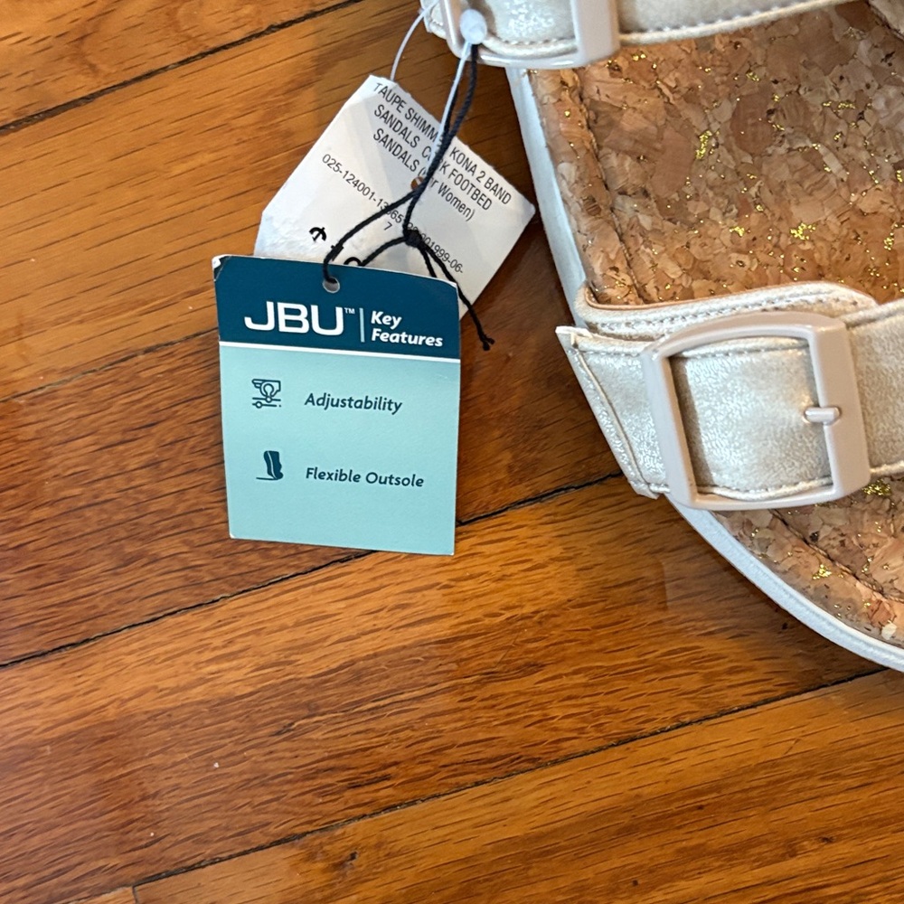 JBU Kona Metallic Slide Sandals - sz 10 NWT - Picture 5 of 5